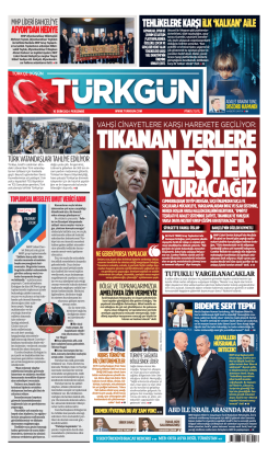 Türkgün Gazetesi 10 Ekim 2024