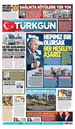 Türkgün Gazetesi 19 Ekim 2024