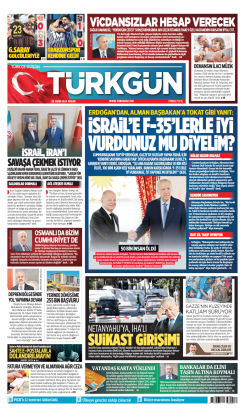 Türkgün Gazetesi 20 Ekim 2024