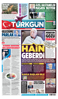 Türkgün Gazetesi 22 Ekim 2024