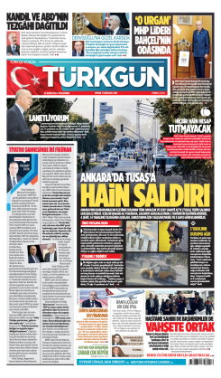 Türkgün Gazetesi 24 Ekim 2024