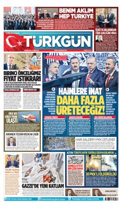 Türkgün Gazetesi 26 Ekim 2024