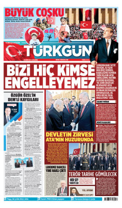 Türkgün Gazetesi 30 Ekim 2024