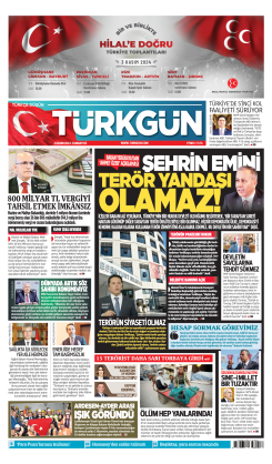 Türkgün Gazetesi 2 Kasım 2024