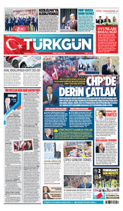 Türkgün Gazetesi 4 Kasım 2024