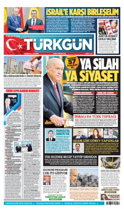 Türkgün Gazetesi 6 Kasım 2024