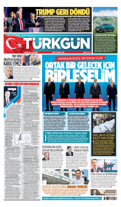 Türkgün Gazetesi 7 Kasım 2024