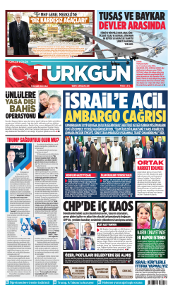 Türkgün Gazetesi 12 Kasım 2024