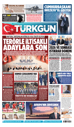 Türkgün Gazetesi 17 Kasım 2024