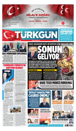 Türkgün Gazetesi 22 Kasım 2024