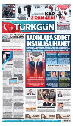 Türkgün Gazetesi 26 Kasım 2024