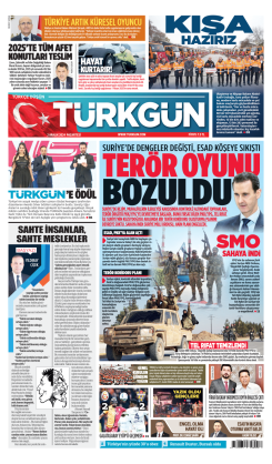 Türkgün Gazetesi 2 Aralık 2024