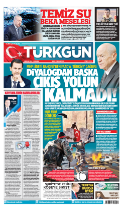 Türkgün Gazetesi 4 Aralık 2024