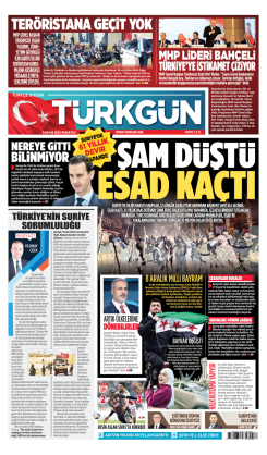 Türkgün Gazetesi 9 Aralık 2024