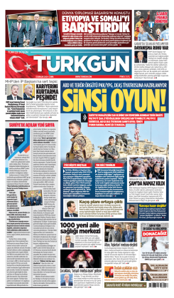 Türkgün Gazetesi 13 Aralık 2024