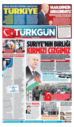 Türkgün Gazetesi 17 Aralık 2024