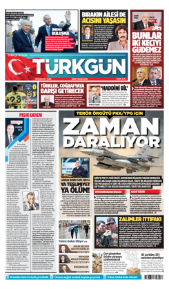 Türkgün Gazetesi 10 Ocak 2025