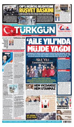 Türkgün Gazetesi 14 Ocak 2025