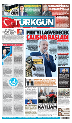 Türkgün Gazetesi 16 Ocak 2025