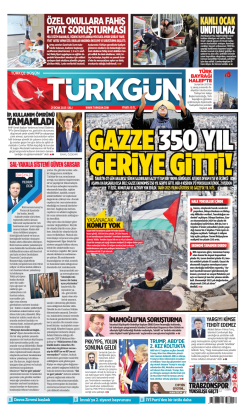 Türkgün Gazetesi 21 Ocak 2025