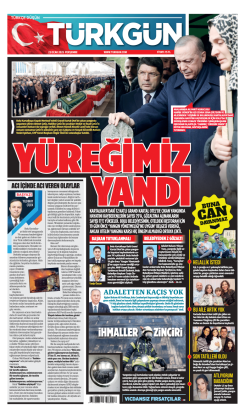 Türkgün Gazetesi 23 Ocak 2025