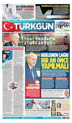 Türkgün Gazetesi 29 Ocak 2025