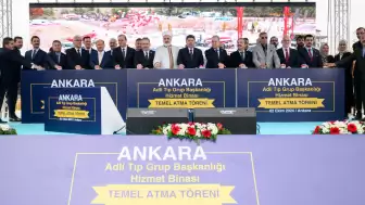 Adli Tıp Grup Başkanlığı Hizmet Binasının temelleri atıldı