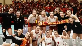 Galatasaray kaıdn voleybol takımı Cev Challenge Kupası’nda avantajı kaptı