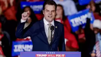 Trump, Adalet Bakanı olarak Matt Gaetz'i aday gösterdi