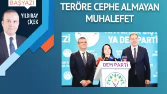 Teröre cephe almayan muhalefet