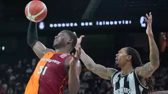 Potadaki derbide kazanan Galatasaray | Galatasaray - Beşiktaş basketbol maç sonucu