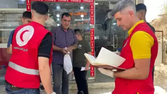 Türk Kızılayı, Kerkük kentindeki ihtiyaç sahiplerine kurban eti dağıttı