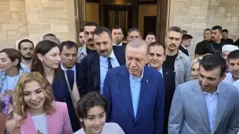 Cumhurbaşkanı Erdoğan vatandaşlarla bayramlaştı