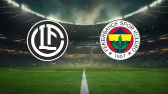 Lugano - Fenerbahçe ilk 11'ler!