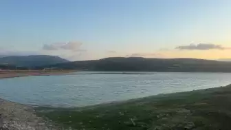 Bolu Gölköy Baraj Gölü'nün su seviyesi düştü