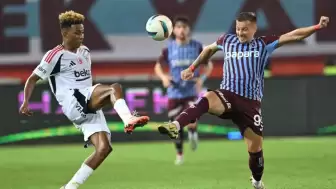 Trabzonspor - Beşiktaş maçında ikinci gol geldi