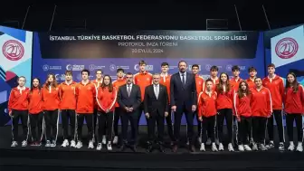 Basketbol Spor Lisesi için protokol imzalandı