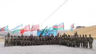 Türkiye, Kazakistan, Özbekistan, Katar ve Pakistan "Sınırsız Kardeşlik-III" tatbikatında bir araya geldi