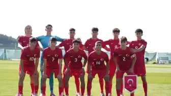 U16 Milli Takımı, Romanya'yı 5-1 mağlup etti