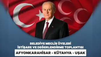 MHP’den Afyonkarahisar’da İstişare ve Değerlendirme Toplantısı