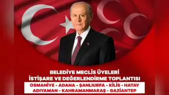 MHP’den Osmaniye’de İstişare ve Değerlendirme Toplantısı