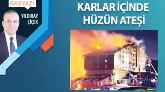 Karlar içinde hüzün ateşi