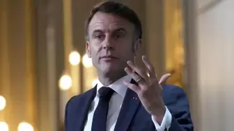 Macron'dan Suriye'ye destek açıklaması