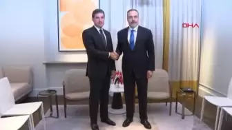 Bakan Fidan, IKBY Başkanı Barzani ile görüştü