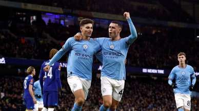 Manchester City,  Chelsea'yı dağıttı! 4-0