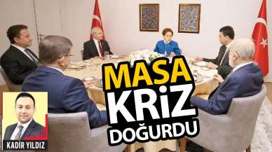 Masa kriz doğurdu