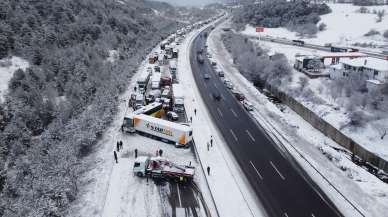 Anadolu Otoyolu'nda zincirleme trafik kazası