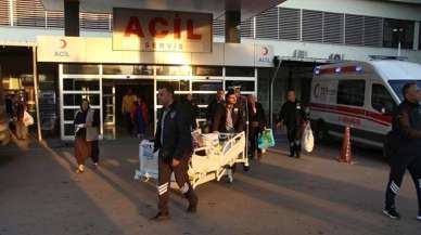 Adana'da üniversite hastanesine "yorgun kolon" tahliyesi