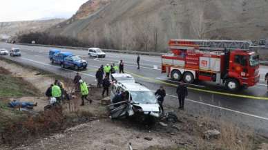 Malatya'da kamyonet beton menfeze çarptı: 2 ölü, 3 yaralı