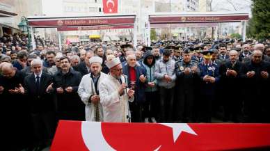 Şehit pilot Oğuzhan Adalıoğlu son yolculuğuna uğurlandı